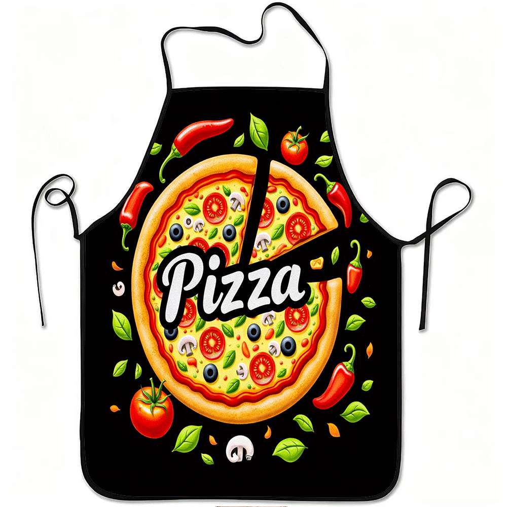 Baking Kitchen Design Ideas - 1 Buah Celemek Bertema Pizza yang