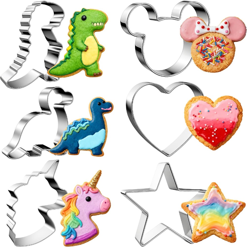 Cookie Cutter Set - Set Pemotong Kue Stainless Steel Bentuk