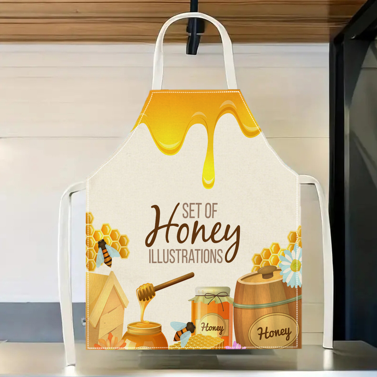 Baking Kitchen Design Ideas - 1 Buah Celemek Lebah Madu Hadiah
