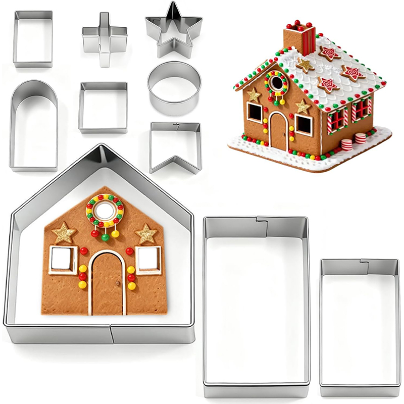 Cookie Cutter Set - 10 Buah Set Pemotong Kue Rumah