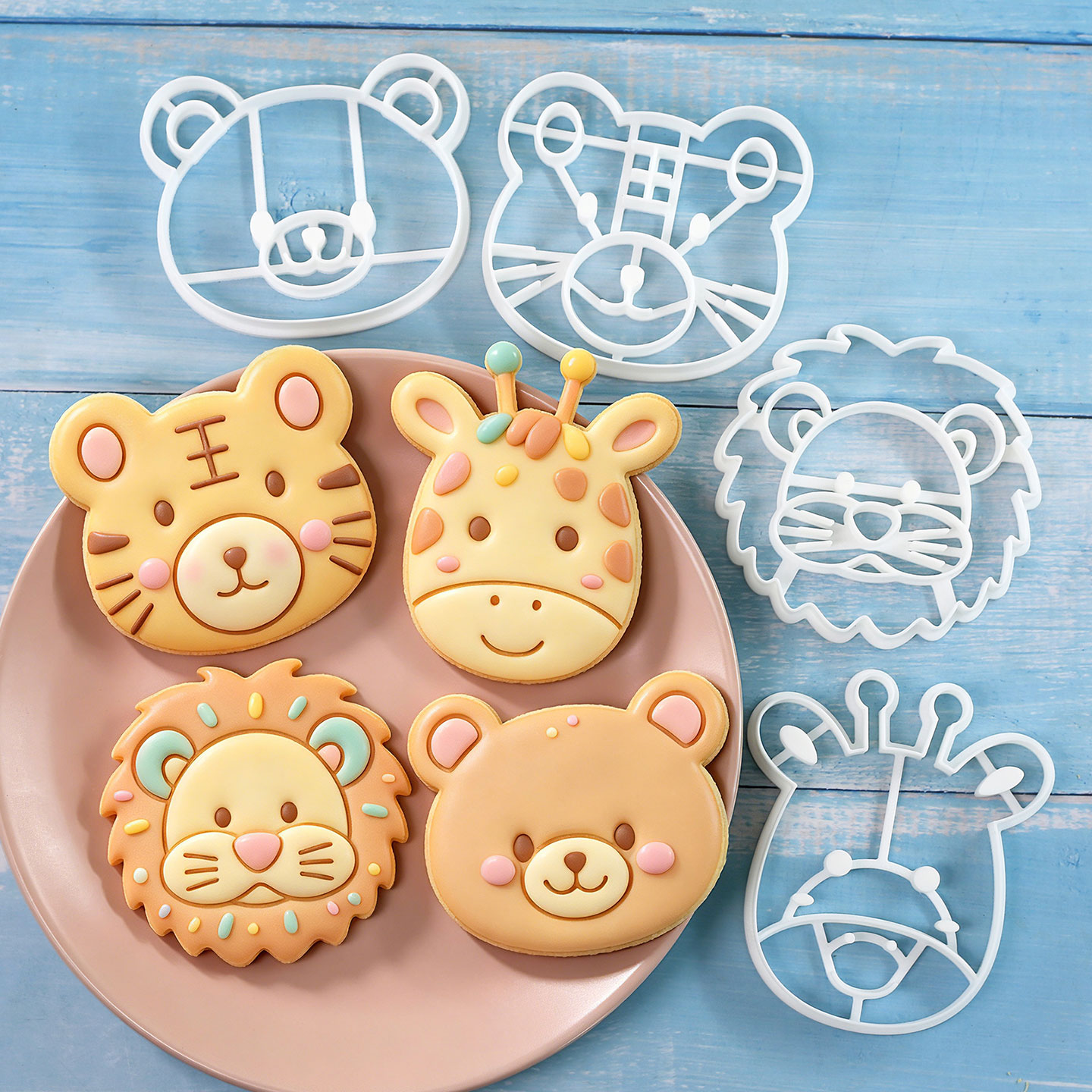 Cookie Cutter Set - 4 Buah Set Pemotong Kue Bentuk