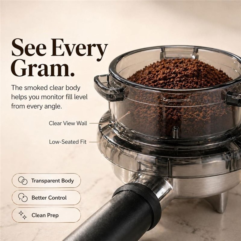Breville Espresso Barista Touch - Promosi! Corong Portafilter Twist-Lock 54Mm Dosing