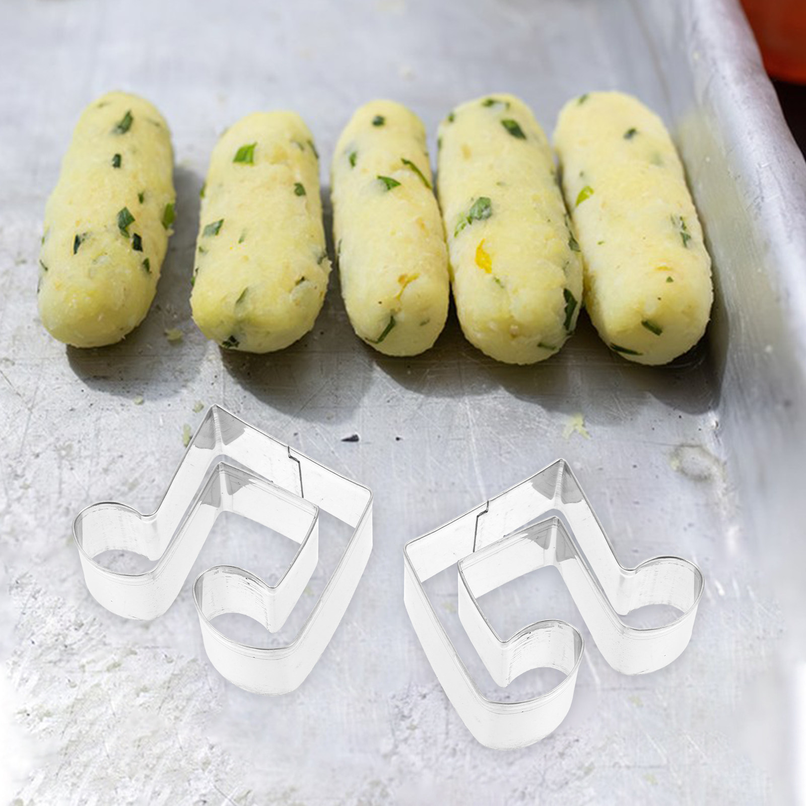 Cookie Cutter Set - 1 Set Pemotong Kue Bertema Musik