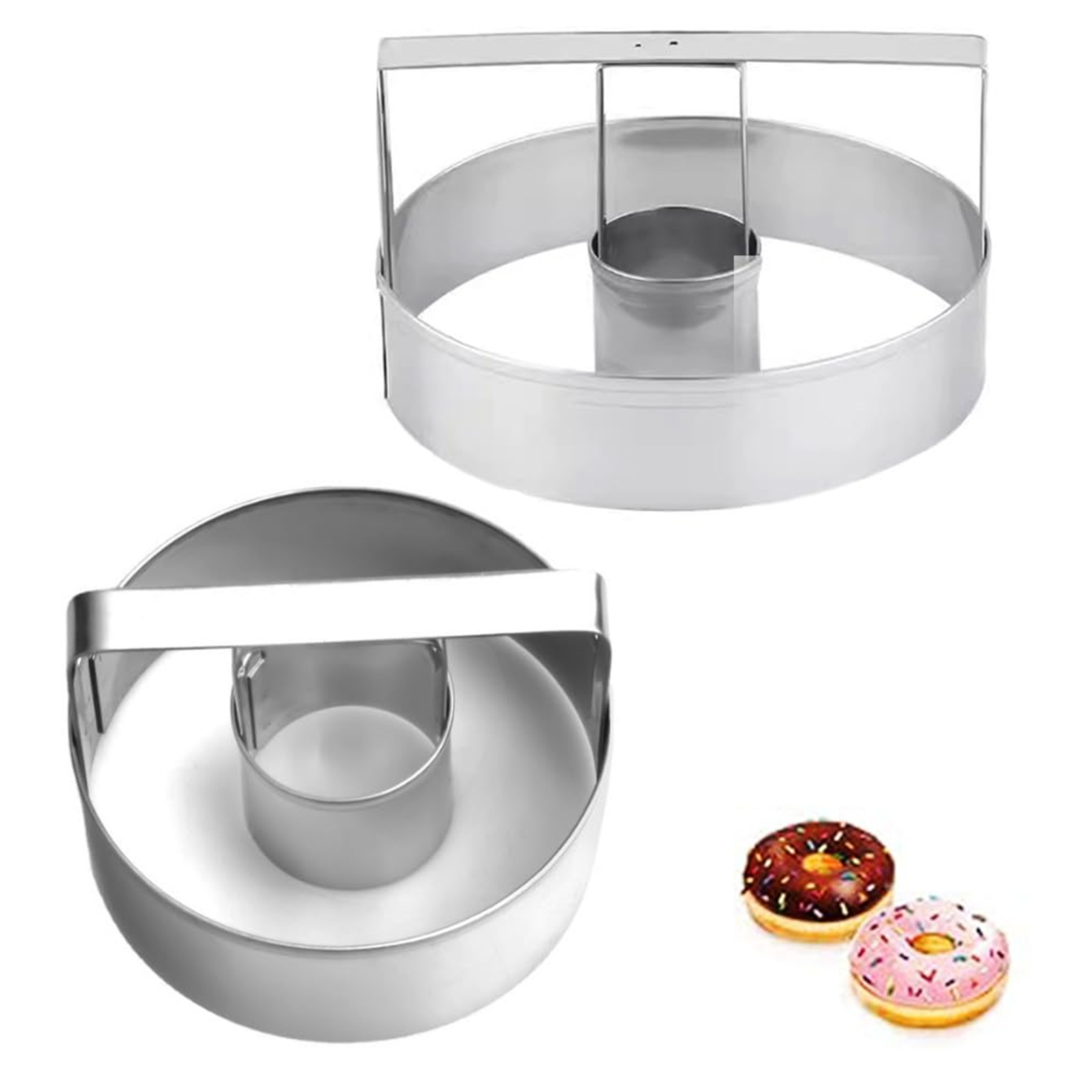 Cookie Cutter Set - Cetakan Kue Donat Bulat dari Baja