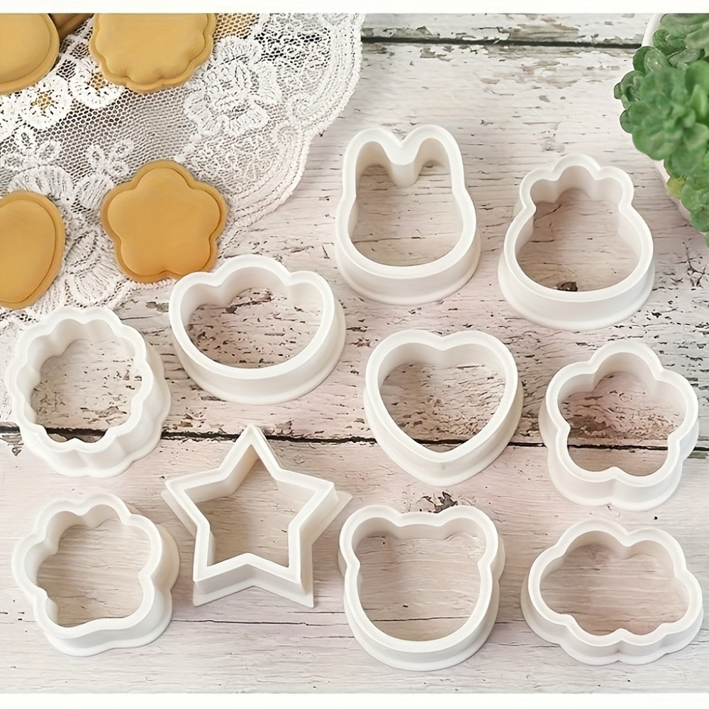 Cookie Cutter Set - 10 Buah Set Pemotong Kue Biskuit