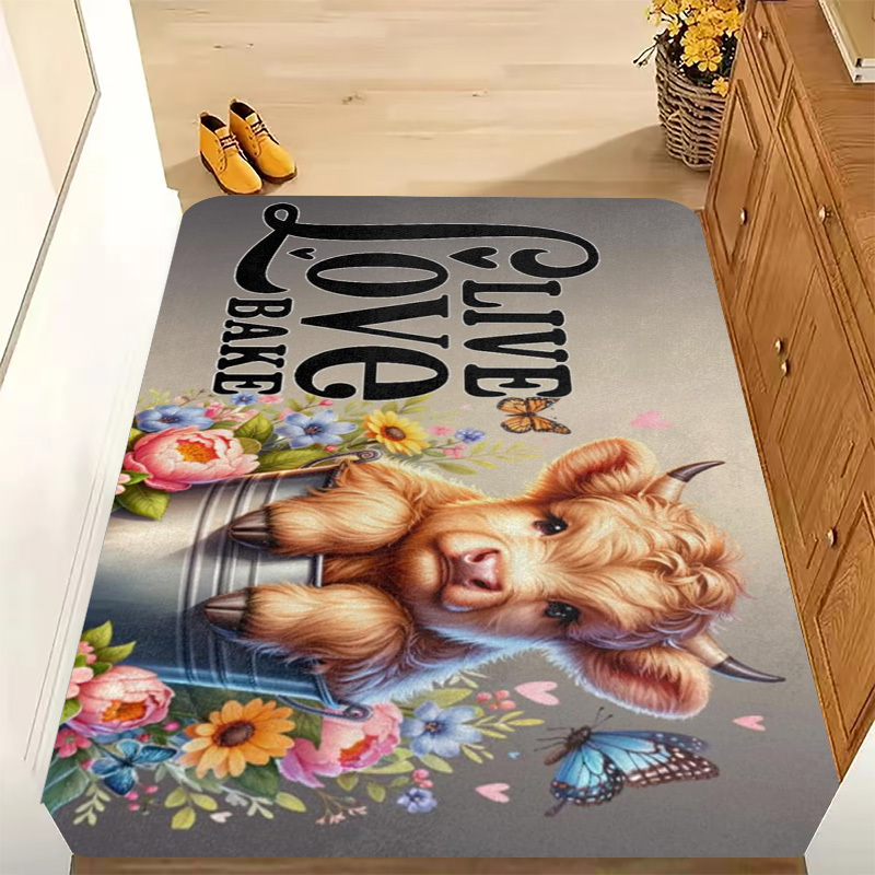 1 buah Karpet Live Love Bake – - Kitchen Living Baking Mats ulasan dan harga