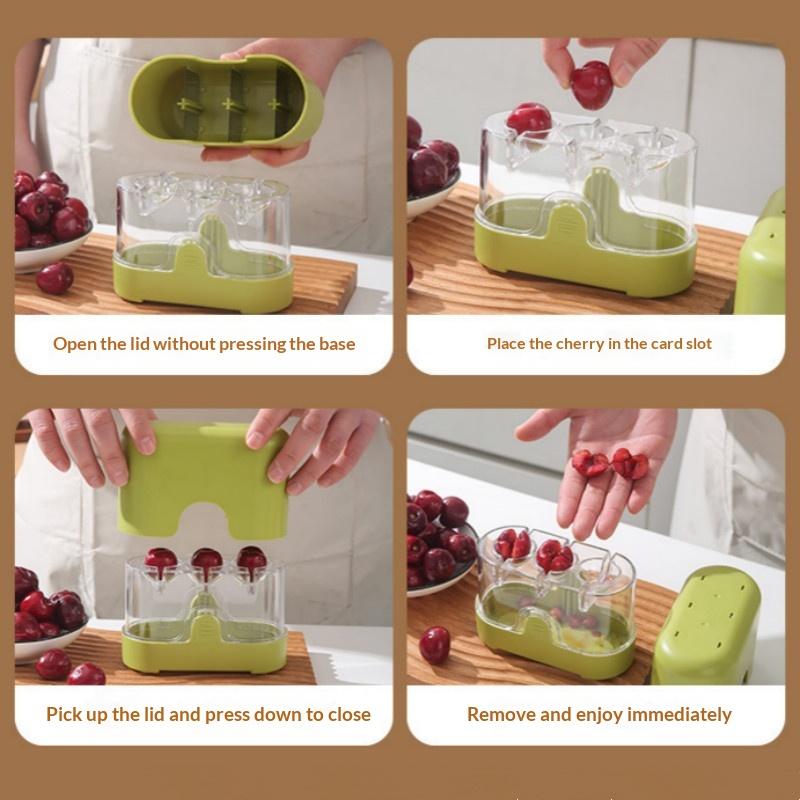 Alat Pengupas Biji Ceri & Zait - Kitchen Tools In Baking ulasan dan harga