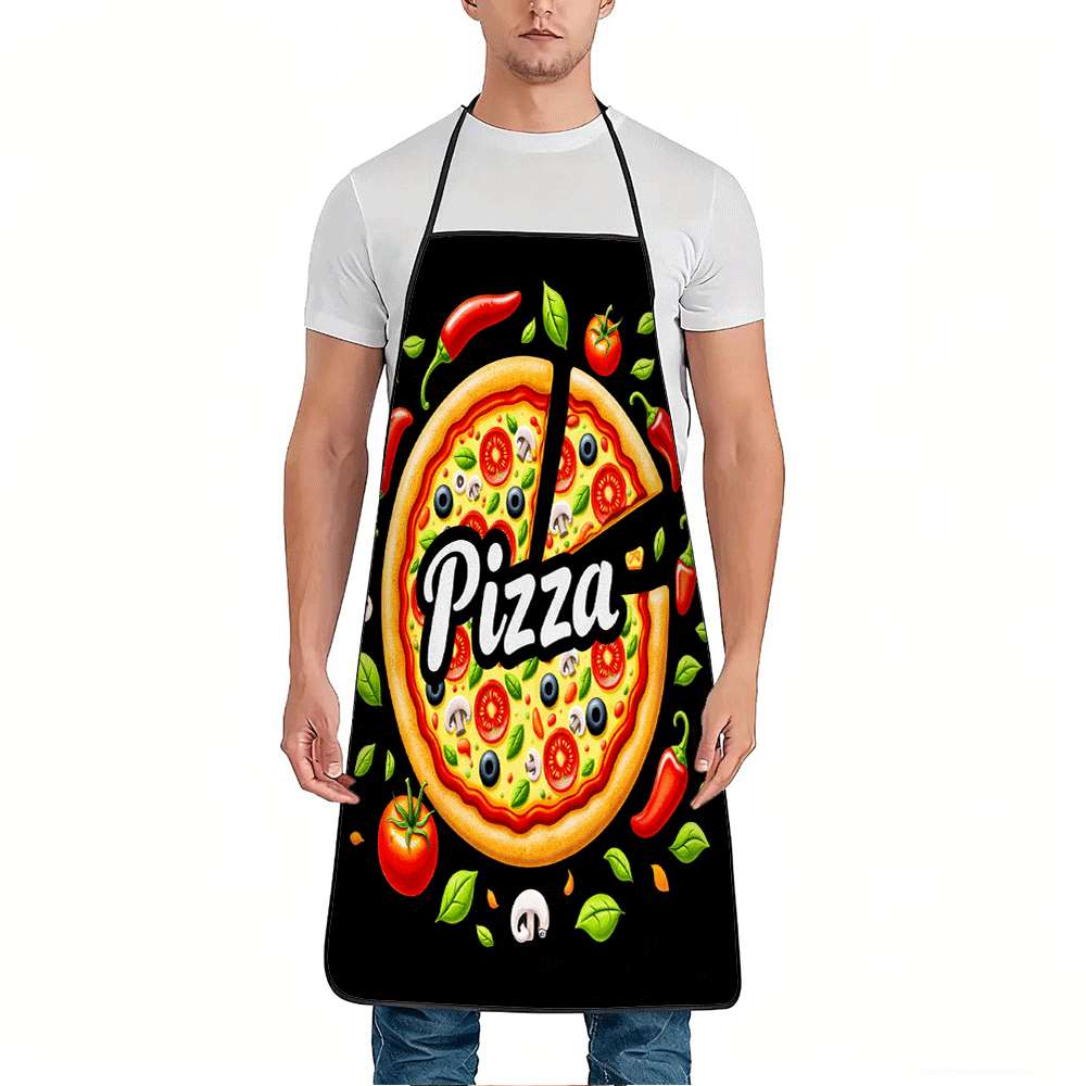 1 Buah Celemek Bertema Pizza y - Baking Kitchen Design Ideas ulasan dan harga