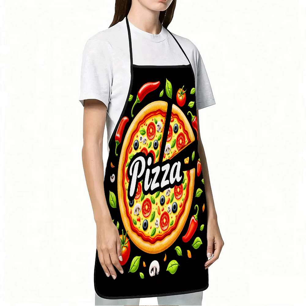 1 Buah Celemek Bertema Pizza y - Baking Kitchen Design Ideas ulasan dan harga