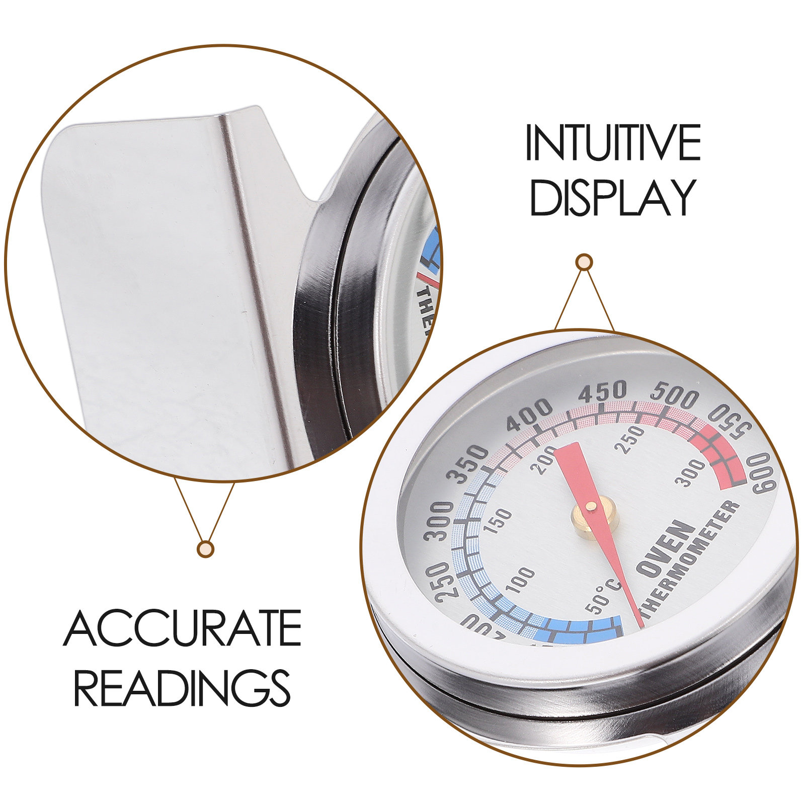 Termometer Oven Stainless Stee - Kitchen Tools In Baking ulasan dan harga