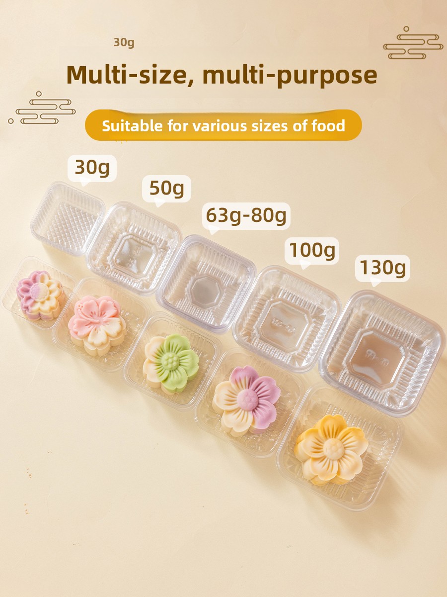 Kotak Kemasan Kue Bulan Plasti - Kitchen Tools In Baking ulasan dan harga