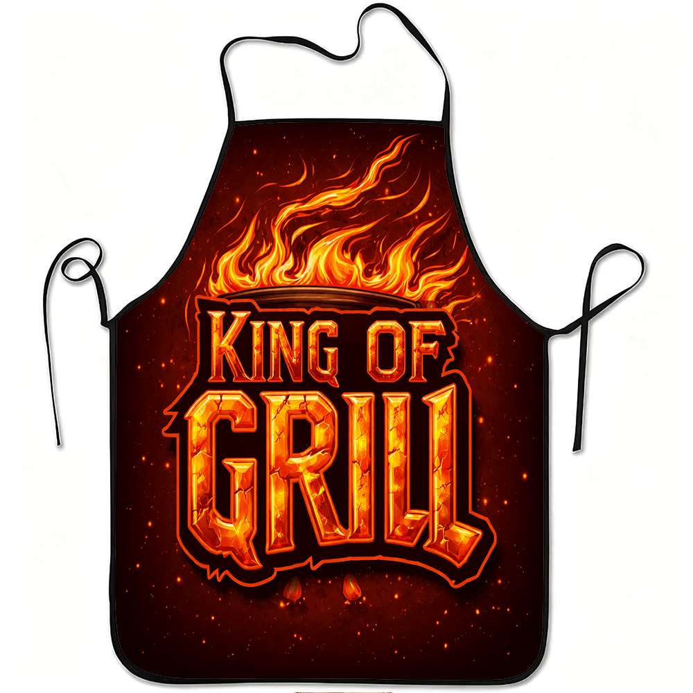 1 Buah Celemek Bbq King, Celem - Baking Kitchen Design Ideas ulasan dan harga