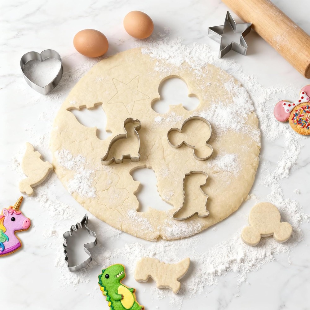 Set Pemotong Kue Stainless Ste - Cookie Cutter Set ulasan dan harga