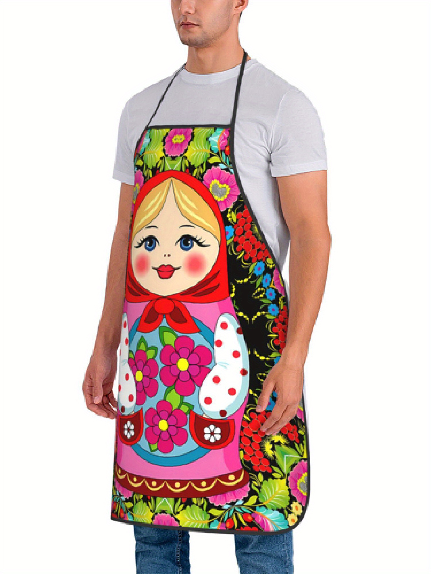 1 Buah Celemek Desain Retro Bu - Baking Kitchen Design Ideas ulasan dan harga