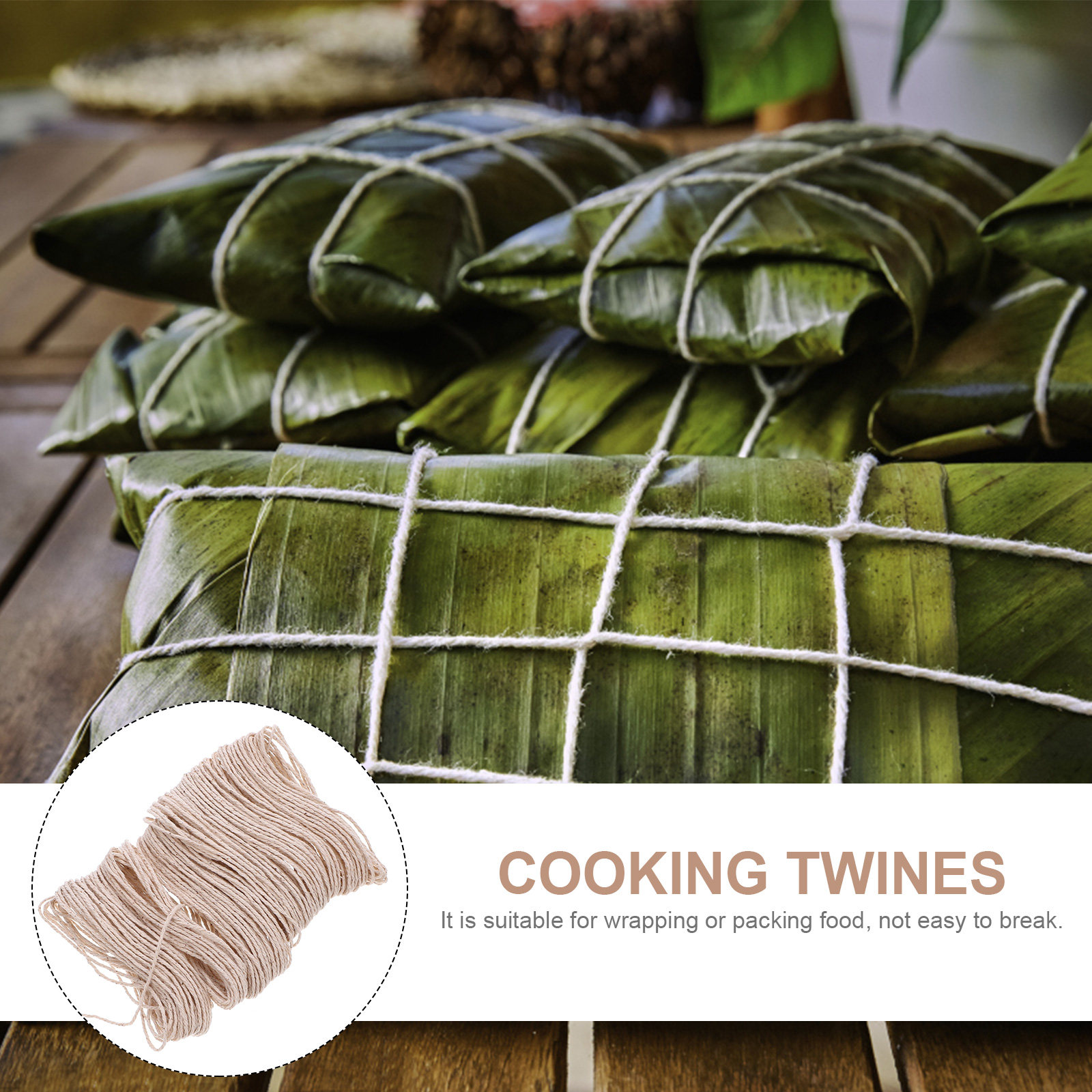 Tali Masak Katun Kekuatan Ting - Kitchen Baking Twine ulasan dan harga