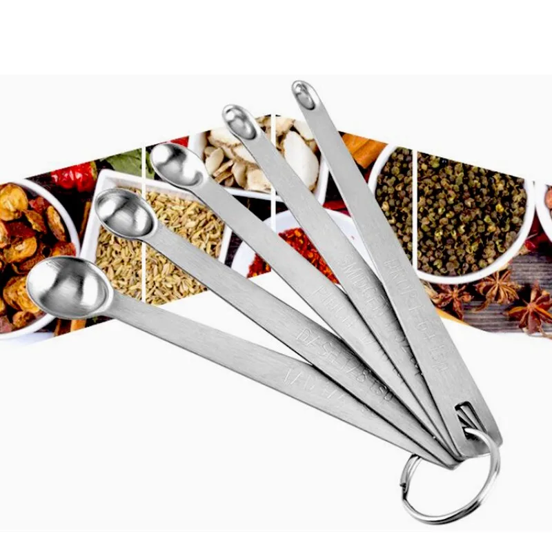 Baru 5 Buah/Set Set Sendok Uku - Mini Kitchen Baking ulasan dan harga