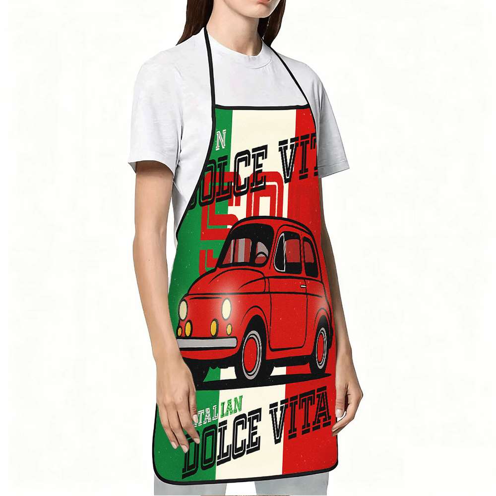 1 Buah Celemek Bertema Italia  - Baking Kitchen Design Ideas ulasan dan harga