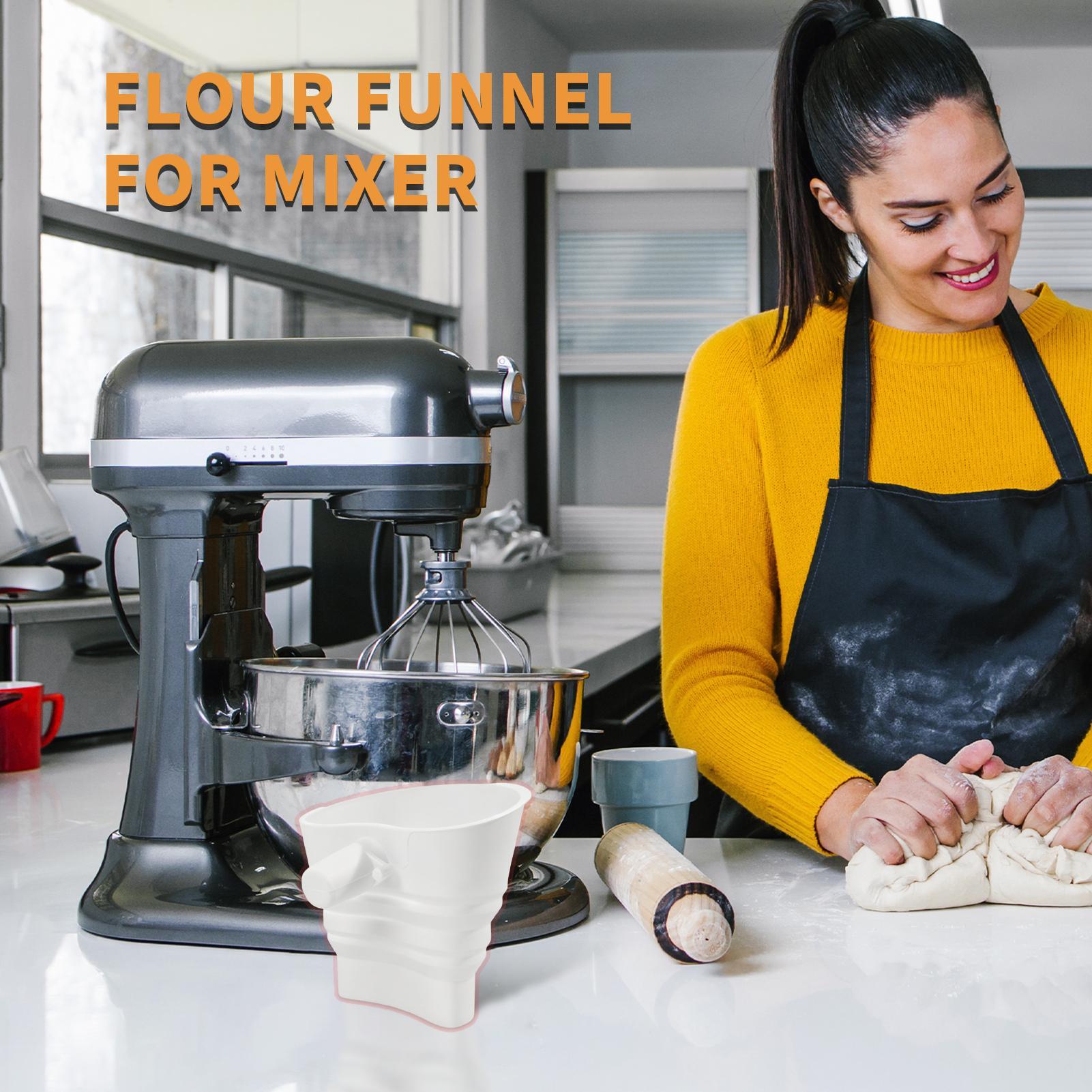 Corong Pengaduk Tepung, Corong - Kitchen Aid Baking Bread ulasan dan harga