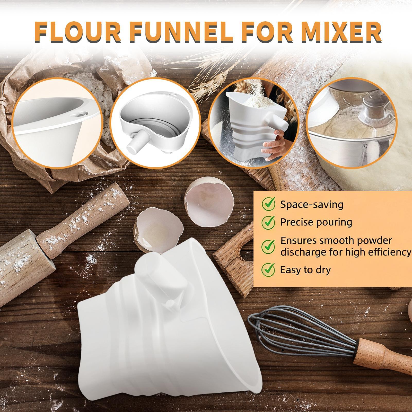 Corong Pengaduk Tepung, Corong - Kitchen Aid Baking Bread ulasan dan harga