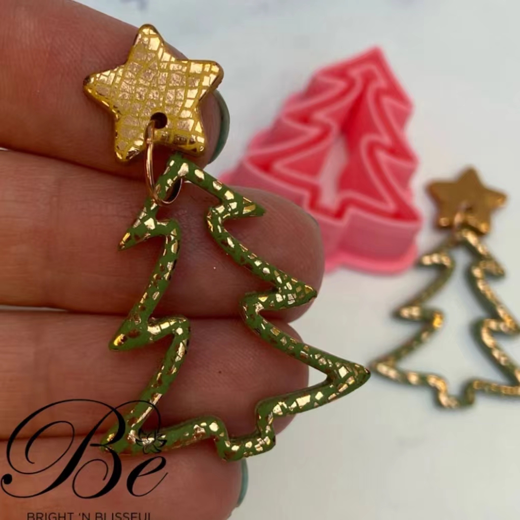 Set pohon Natal bentuk pemoton - Cookie Cutter Set ulasan dan harga