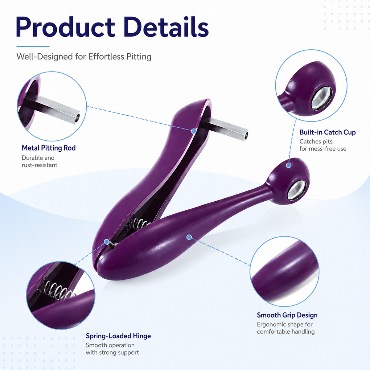 Alat Pengupas Biji Ceri Gengga - Kitchen Tools In Baking ulasan dan harga