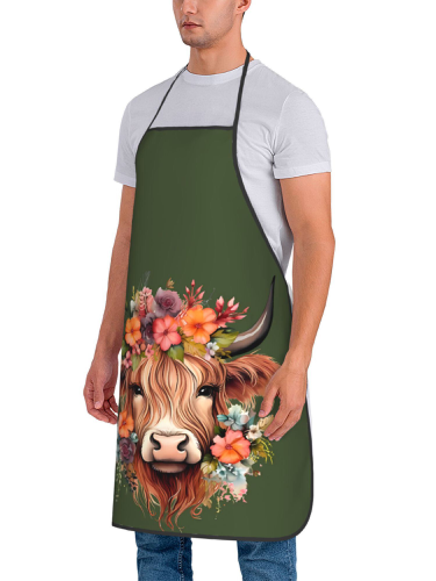 1 Buah Celemek Desain Retro Hi - Baking Kitchen Design Ideas ulasan dan harga