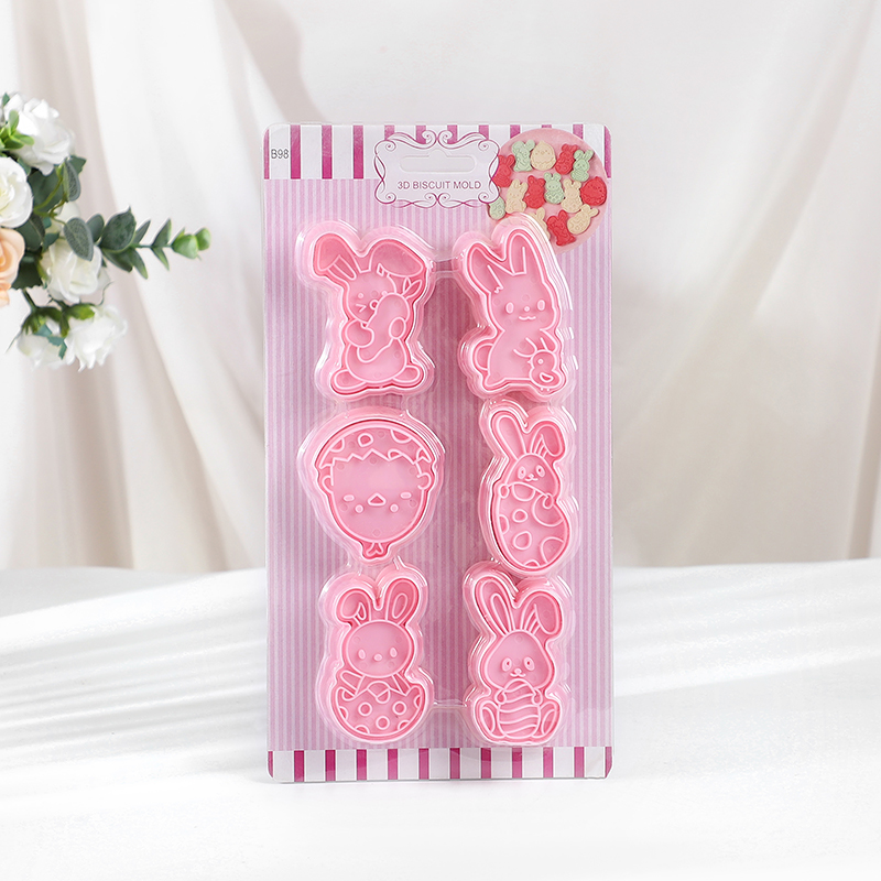 6 Buah/Set Cetakan Fondant Dap - Cookie Cutter Set ulasan dan harga