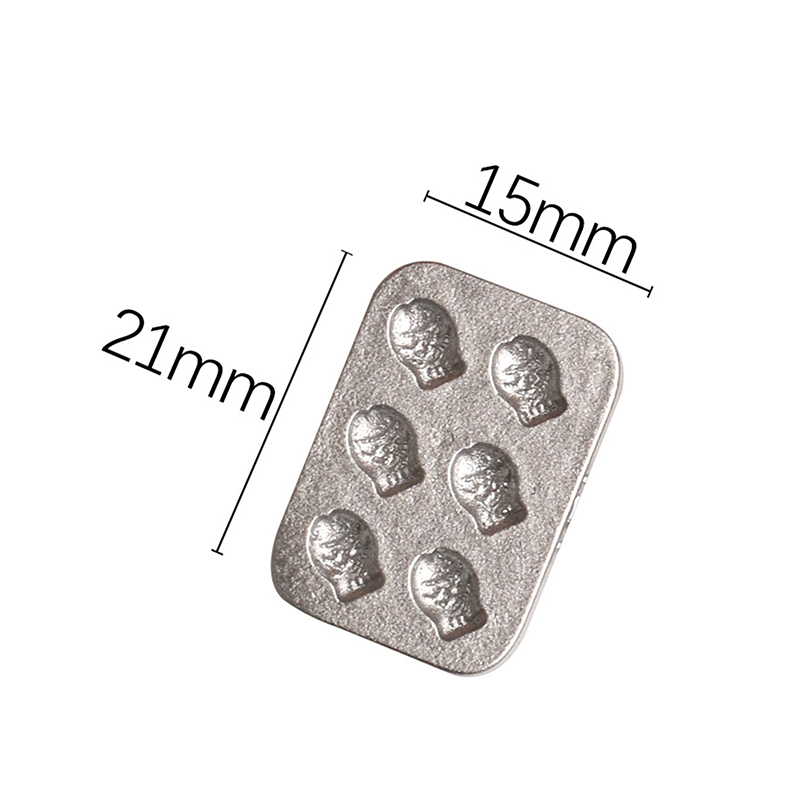 10 pcs Cetakan Kue Miniatur Ru - Kitchen Baking Molds ulasan dan harga