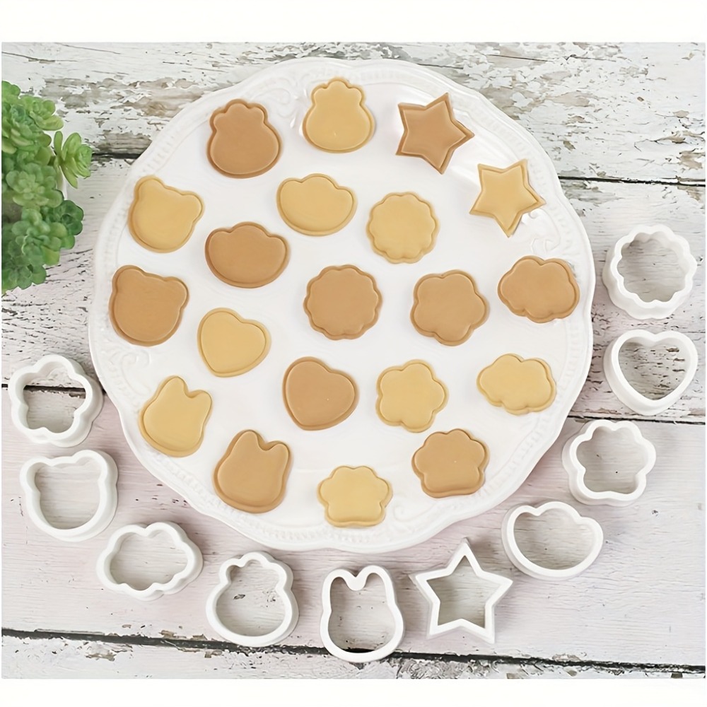 10 Buah Set Pemotong Kue Bisku - Cookie Cutter Set ulasan dan harga