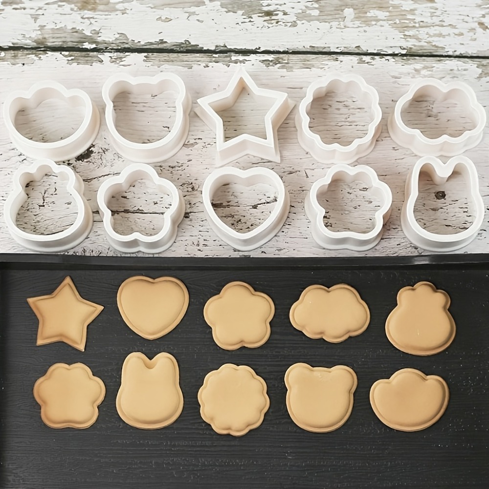 10 Buah Set Pemotong Kue Bisku - Cookie Cutter Set ulasan dan harga
