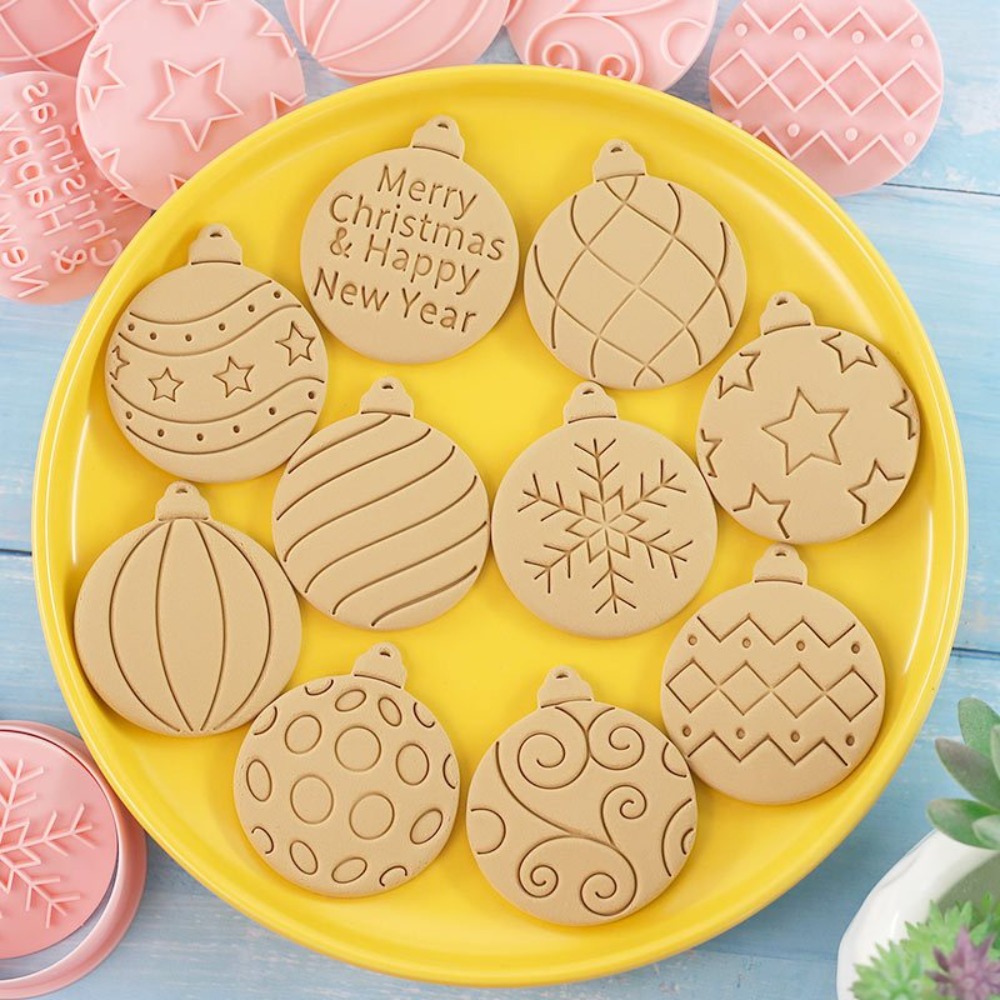 11Pcs Set Cetakan Kue Natal 3D - Cookie Cutter Set ulasan dan harga