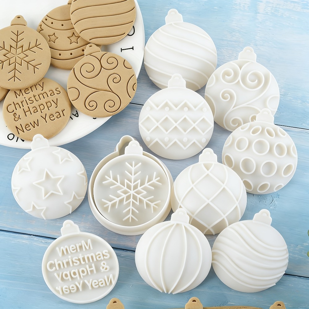 11Pcs Set Cetakan Kue Natal 3D - Cookie Cutter Set ulasan dan harga