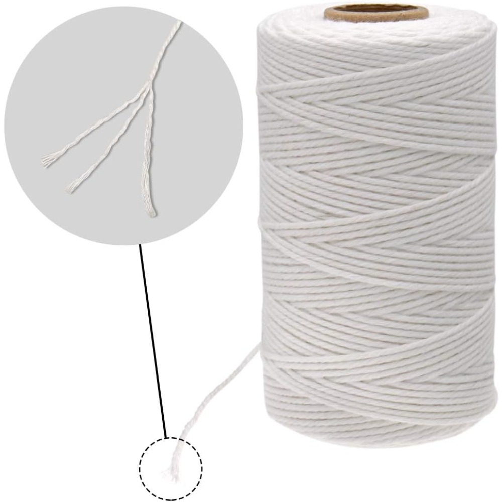 Tali Katun Aman untuk Makanan, - Kitchen Baking Twine ulasan dan harga