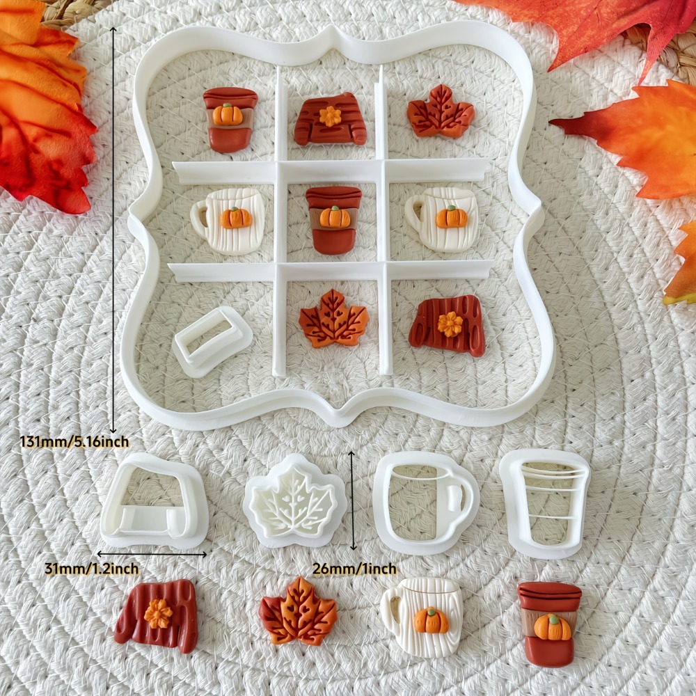 7Pcs Set Cetakan Kue Tic-Tac-T - Cookie Cutter Set ulasan dan harga