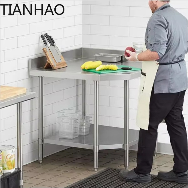 Meja Kerja Komersial Stainless - Kitchen Baking Station ulasan dan harga